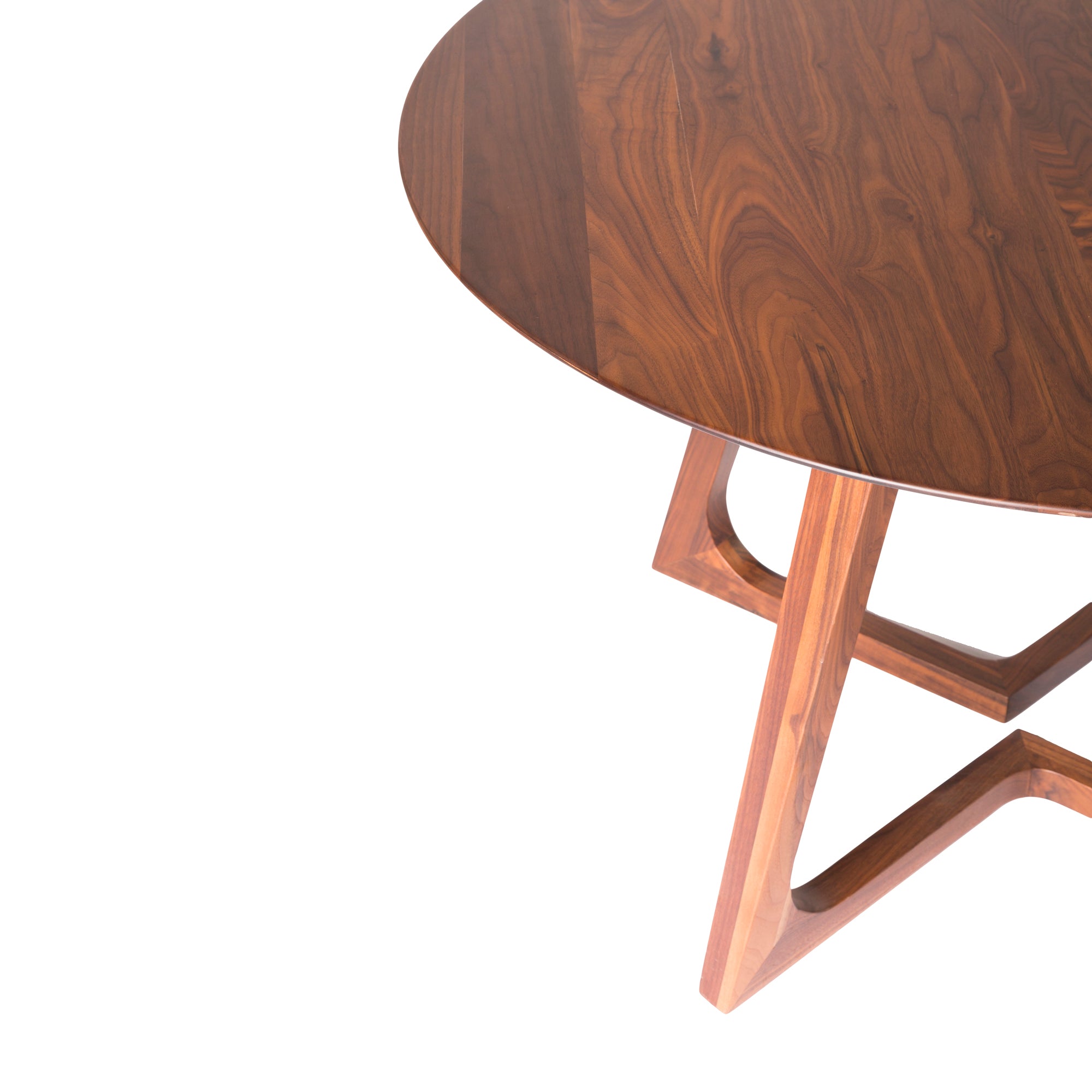 Godenza Round Dining Table Walnut