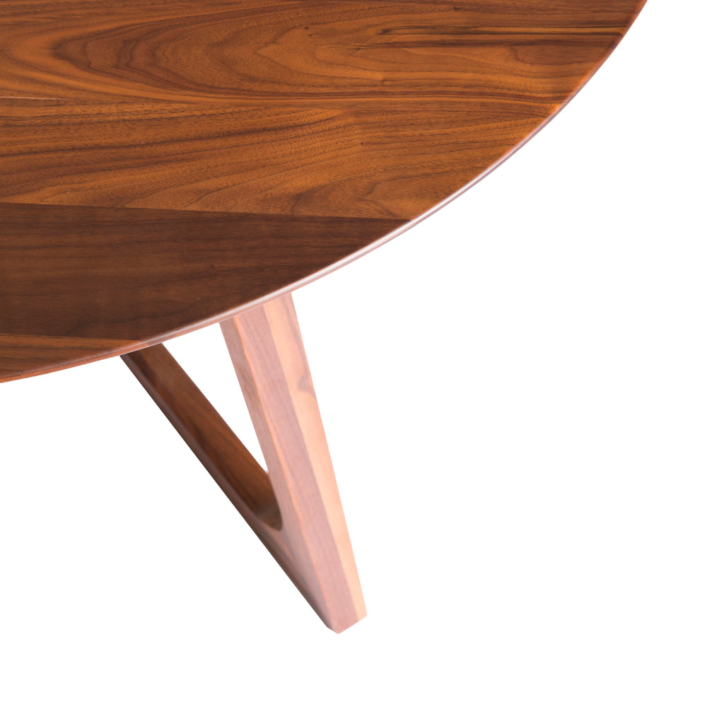 Godenza Round Dining Table Walnut