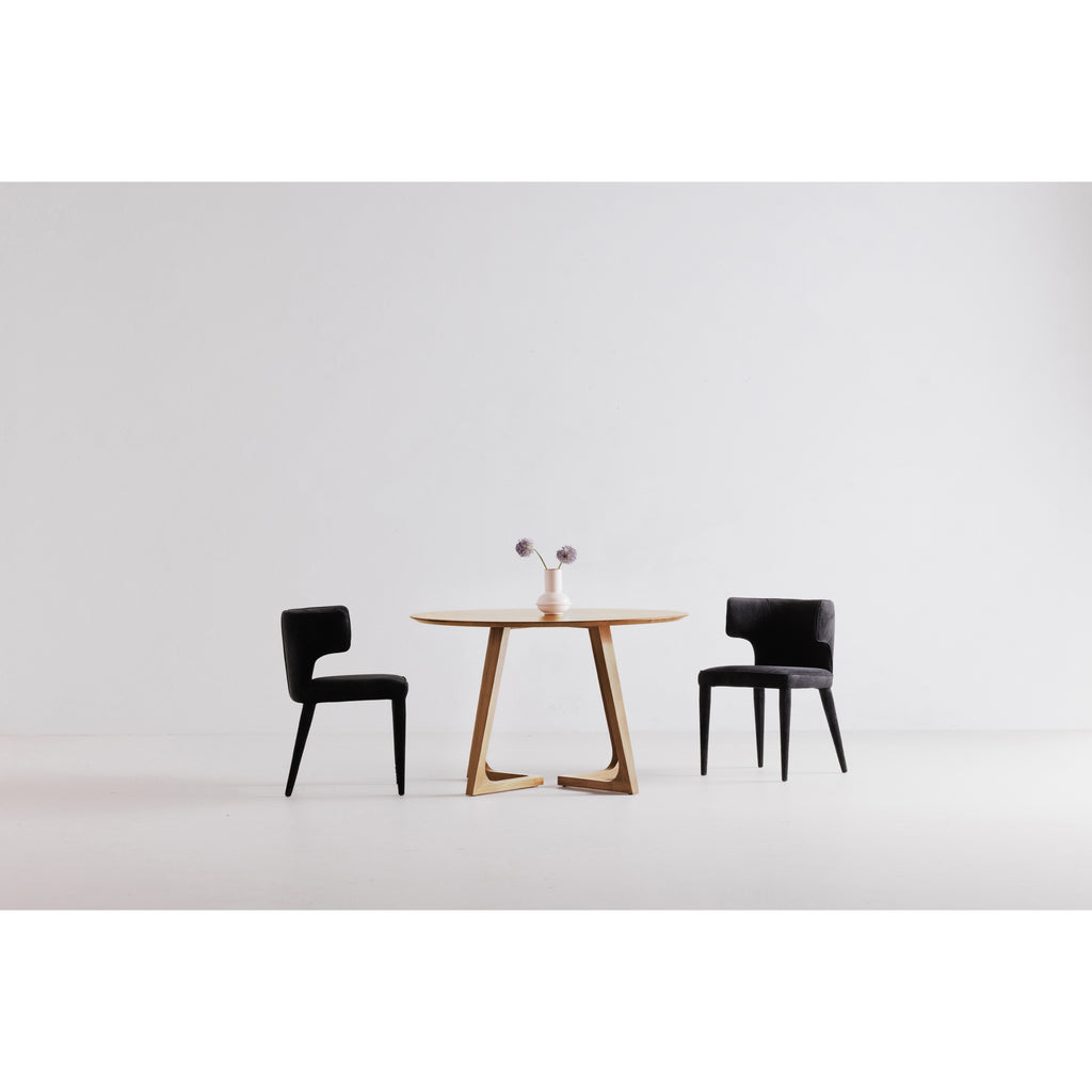 Godenza Round Dining Table Natural Oak