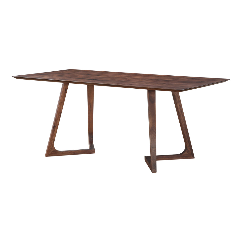 Godenza Rectangular Dining Table Walnut