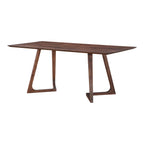 Godenza Rectangular Dining Table Walnut