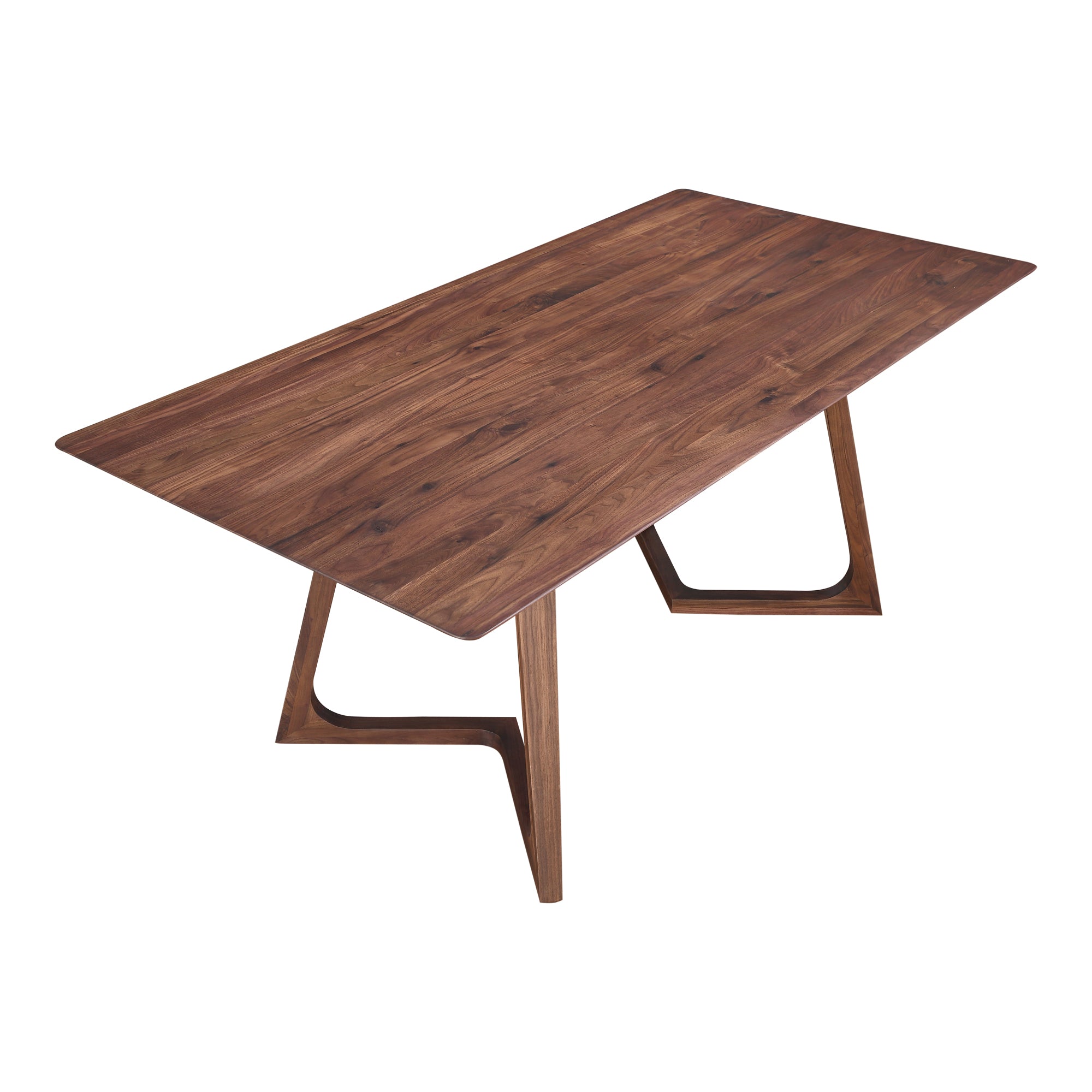Godenza Rectangular Dining Table Walnut