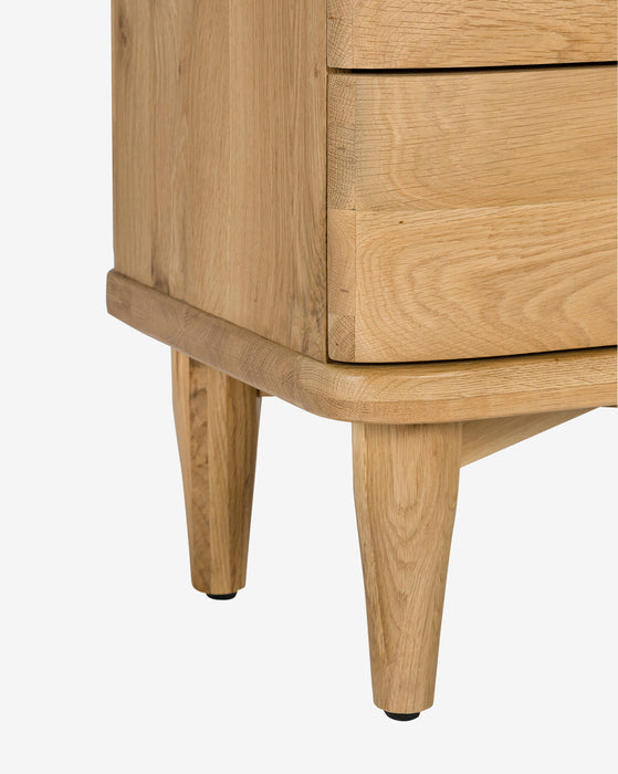 Zadock Nightstand (Natural)—Project Acqua (Special Pricing Procurement)