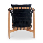 Kuna Outdoor Lounge Chair Black