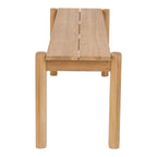 Tempo Outdoor Dining Bench Natural