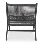 Palma Outdoor Lounge Chair Black