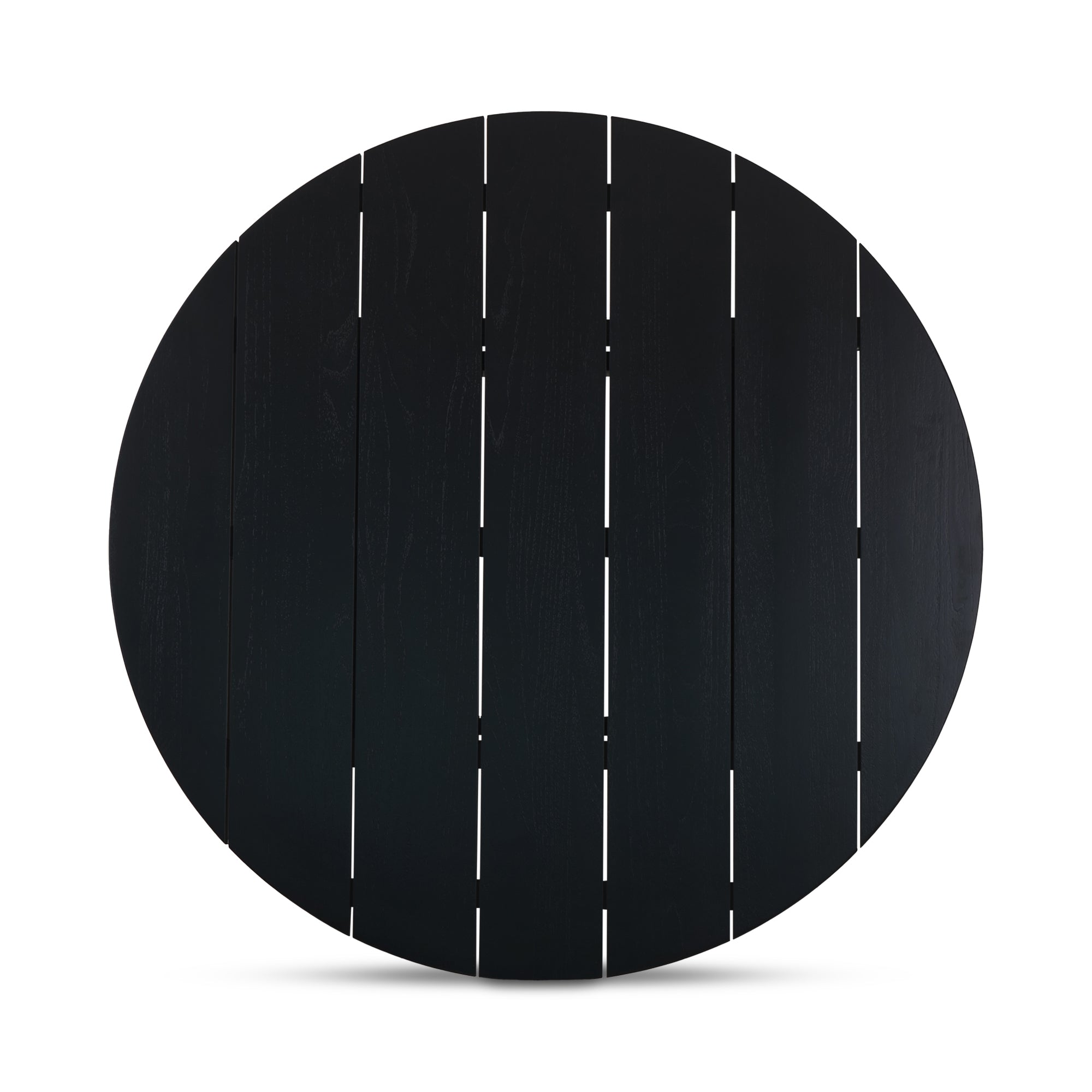 Delta Round Outdoor Dining Table Black
