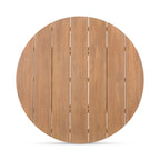 Delta Round Outdoor Dining Table Natural
