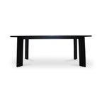 Delta Oval Outdoor Dining Table Black