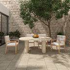 Luce Outdoor Dining Chair Natural