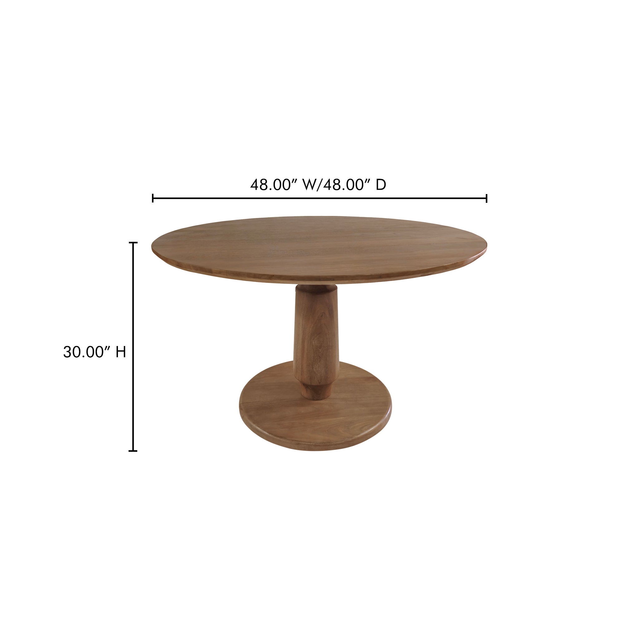 Clark Dining Table Brown