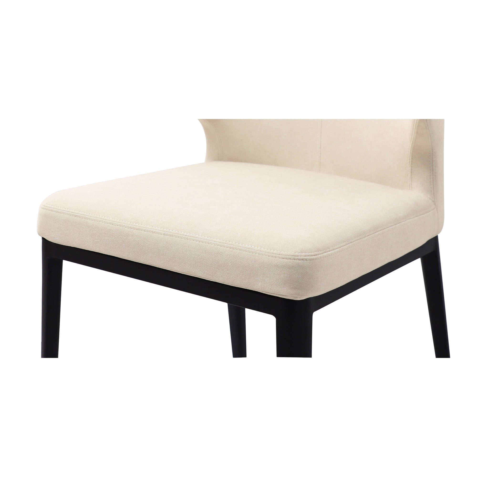 Delaney Dining Chair Warm Beige-Set of Two