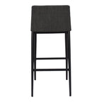Baron Bar Stool Charcoal Grey