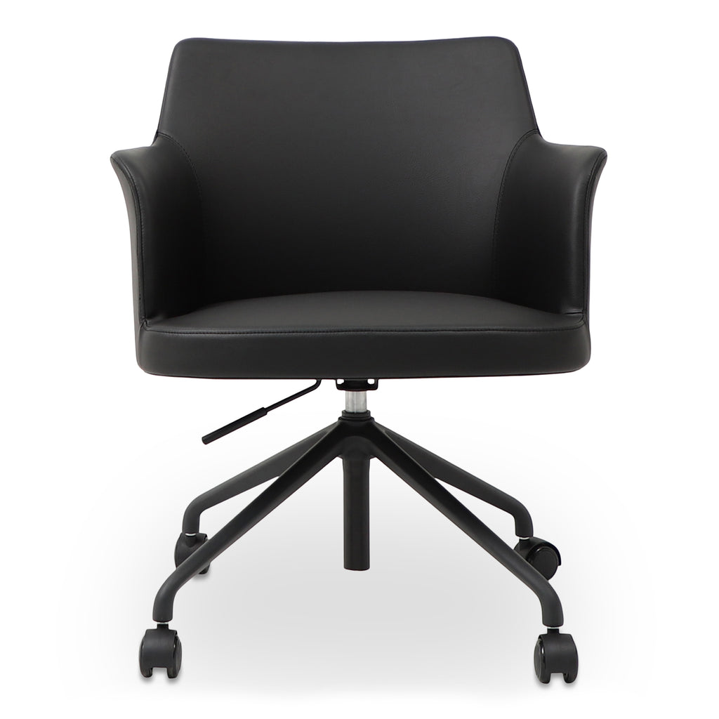 Morris Office Chair PVC Black