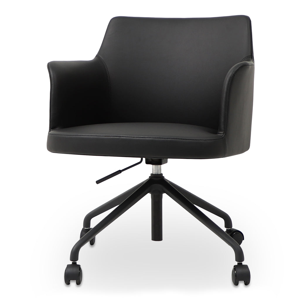 Morris Office Chair PVC Black
