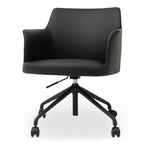 Morris Office Chair PVC Black