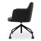 Morris Office Chair PVC Black
