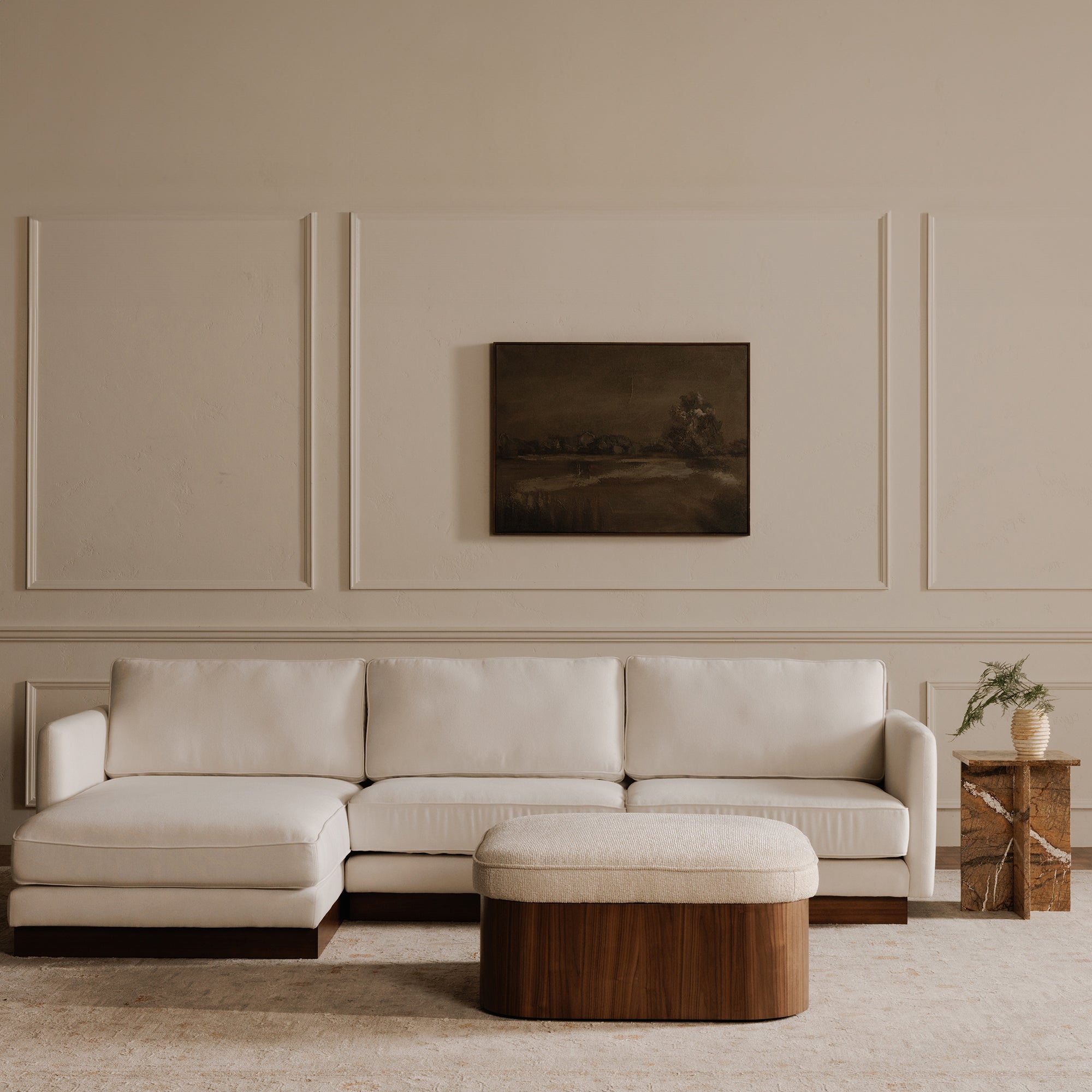 Sonny Ottoman Walnut