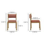 Villetta Dining Chair Deep Pink - Set Of Two