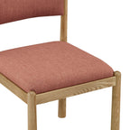 Villetta Dining Chair Deep Pink - Set Of Two