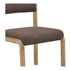 April Dining Chair Deep Brown-Set Of Two