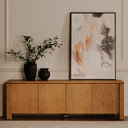 Brook Media Unit Country Oak