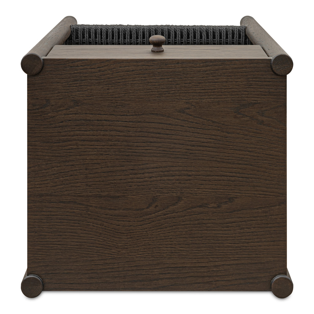 Millie Nightstand Dark Brown