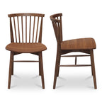 Marley Dining Chair Walnut-Set of Two