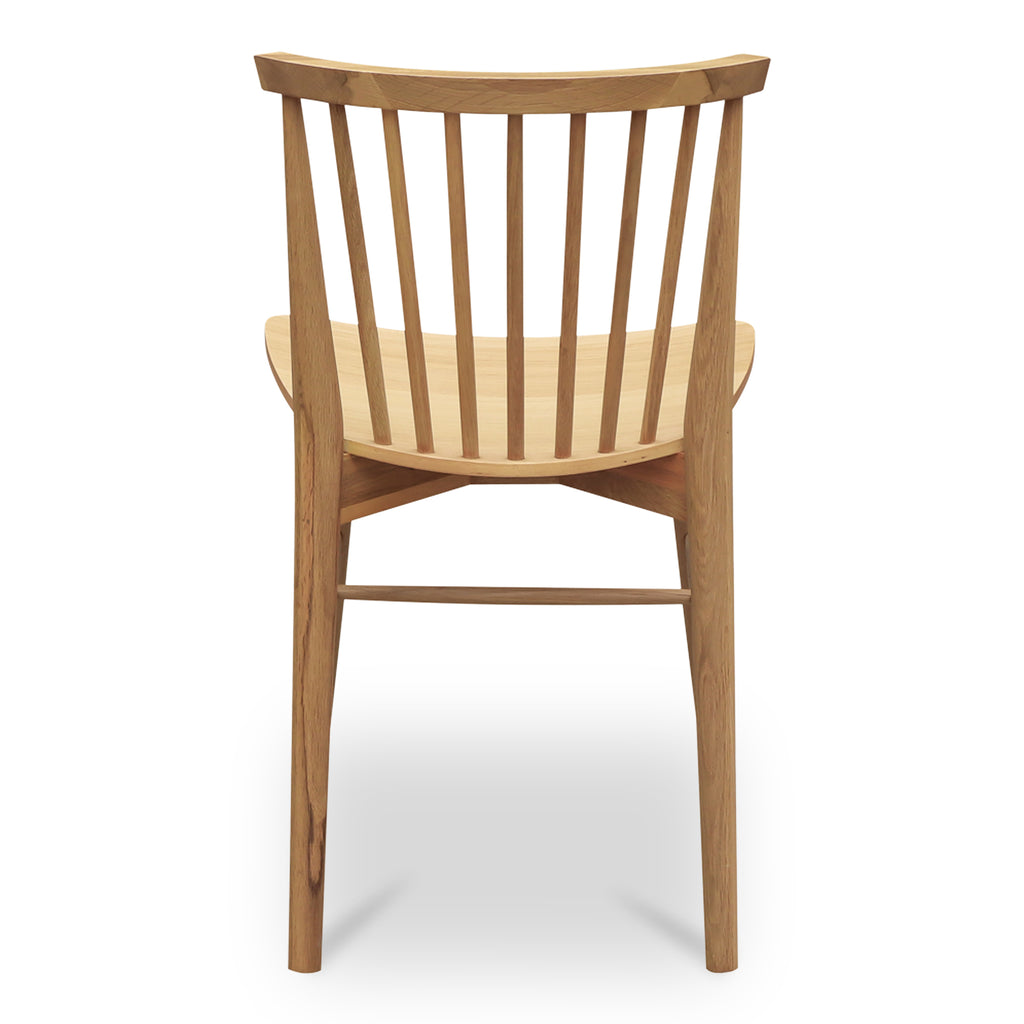 Marley Dining Chair Oak-Set of Two