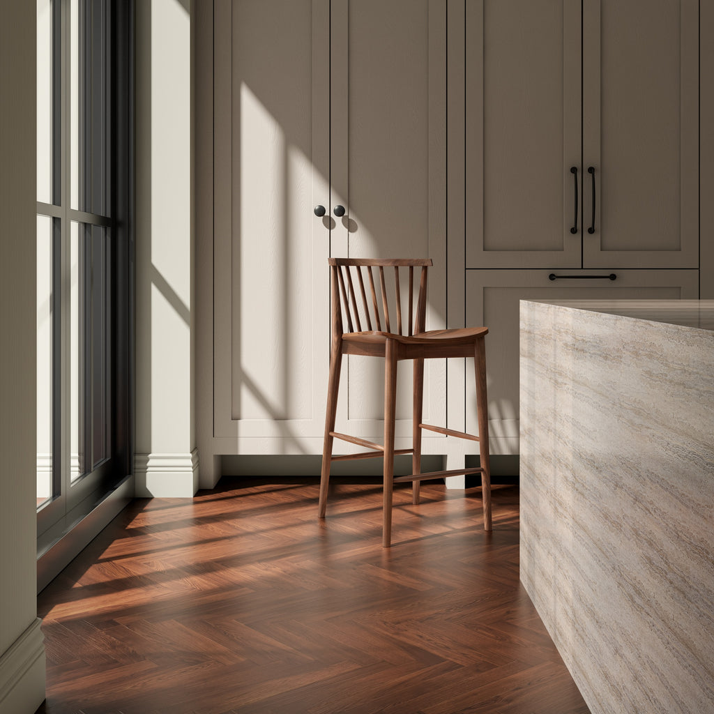 Marley Counter Stool Walnut