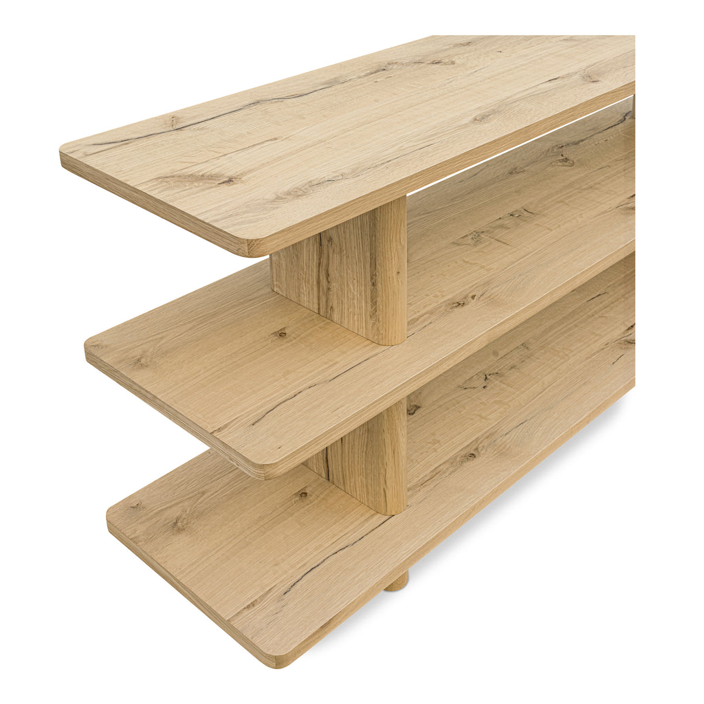 Casey Small Bookcase Rustic Oak