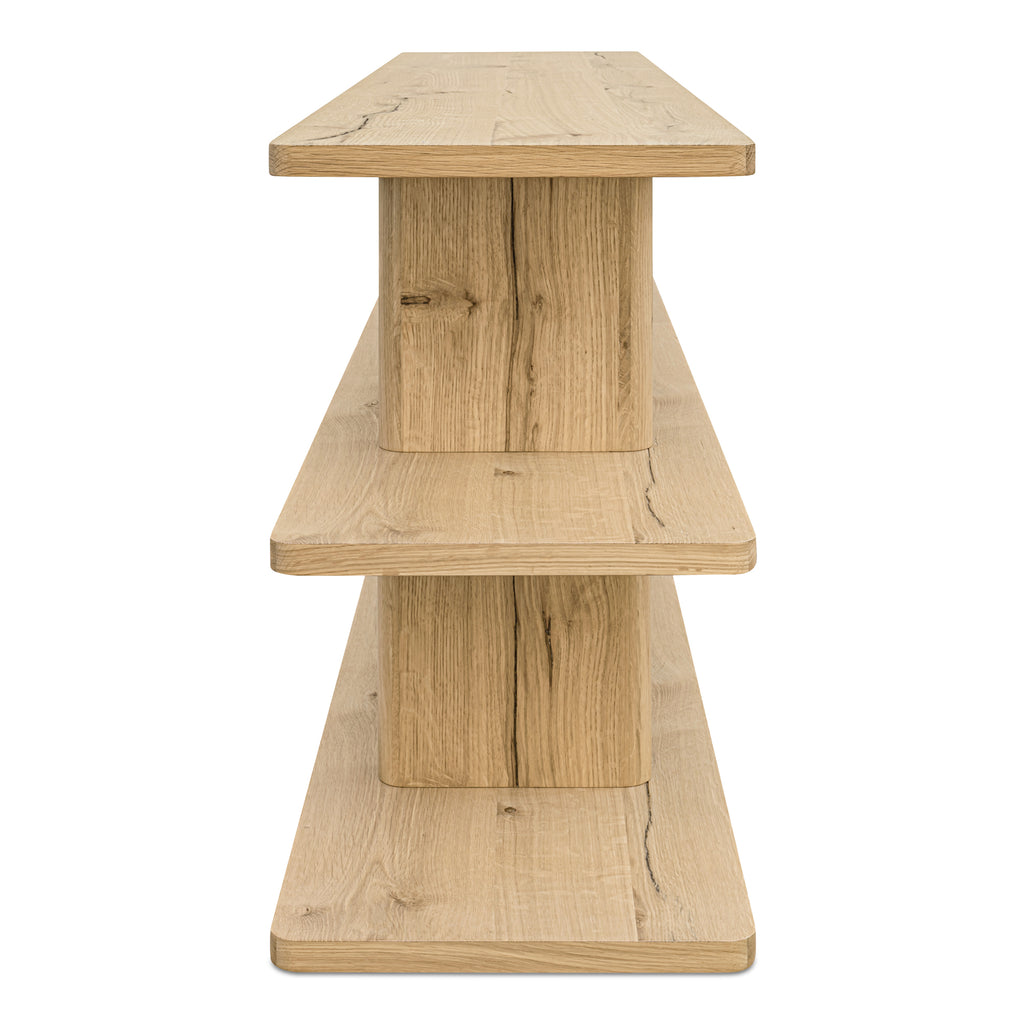 Casey Small Bookcase Rustic Oak