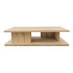 Casey Large Coffee Table Rustic Oak