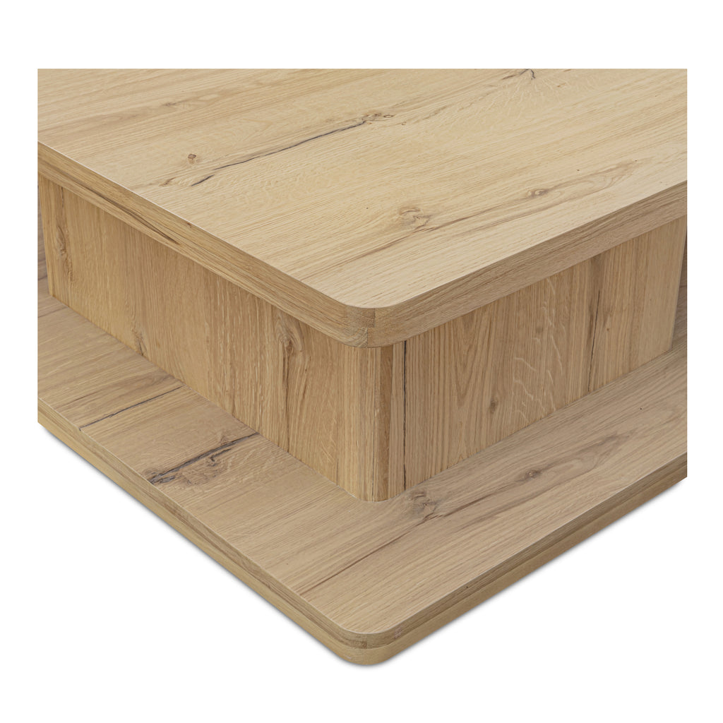 Casey Large Coffee Table Rustic Oak