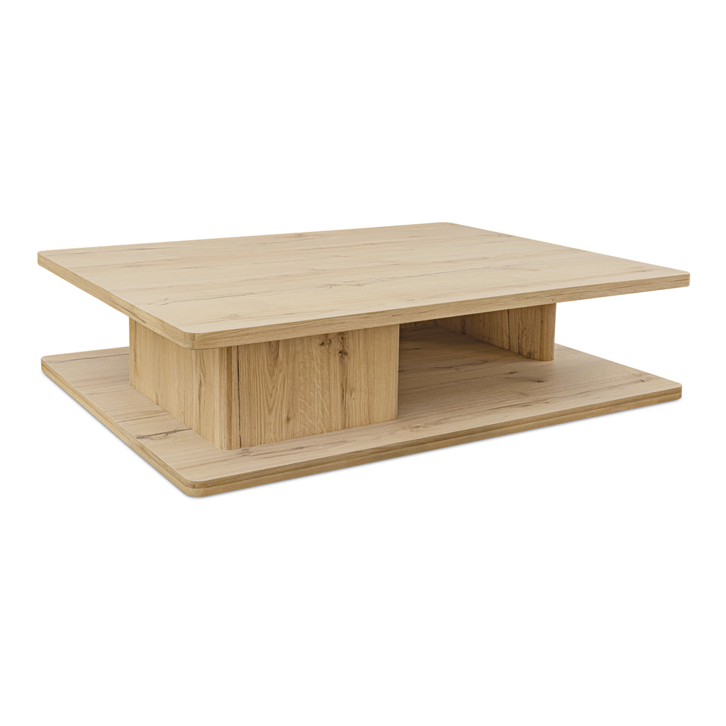 Casey Large Coffee Table Rustic Oak