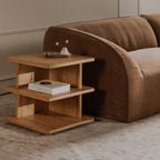 Casey Side Table Rustic Oak