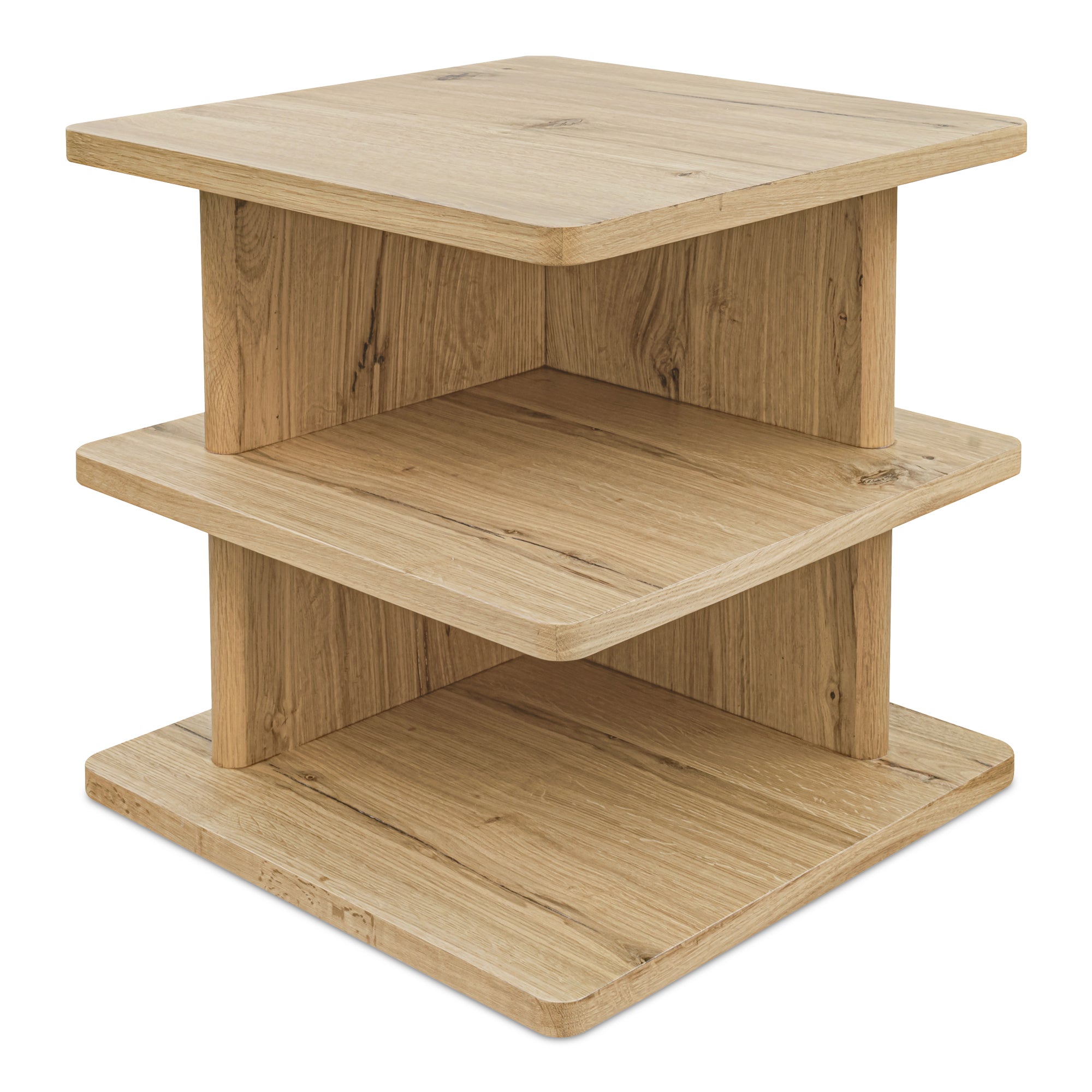 Casey Side Table Rustic Oak