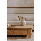 Graham Storage Coffee Table Rustic Oak