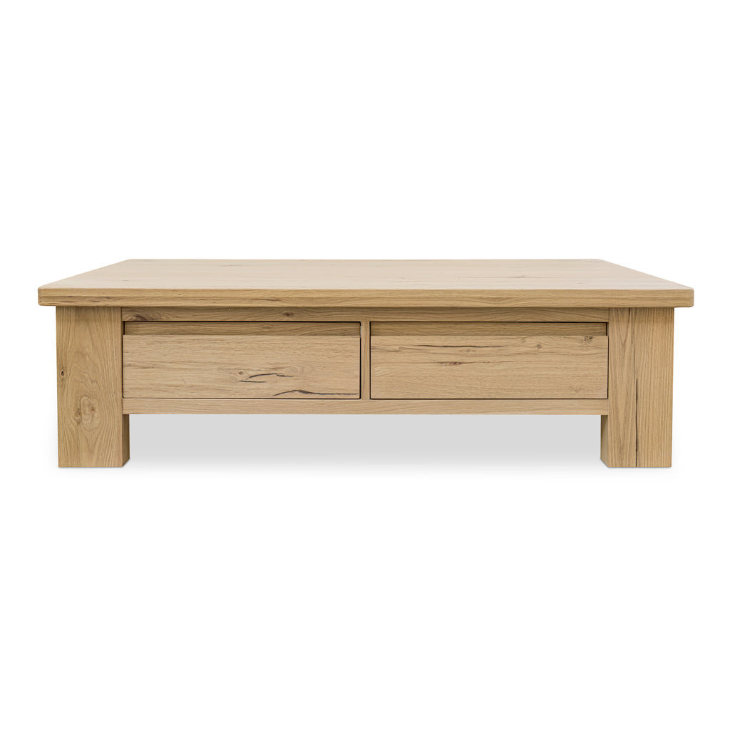 Graham Storage Coffee Table Rustic Oak