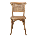 Churchill Dining Chair Light Brown - Set Of Two