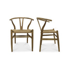 Ventana Dining Chair Natural - Set Of Two