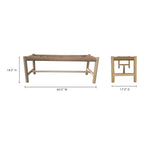 Hawthorn Large Bench Natural