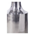 Rassa Accent Table Polished Silver