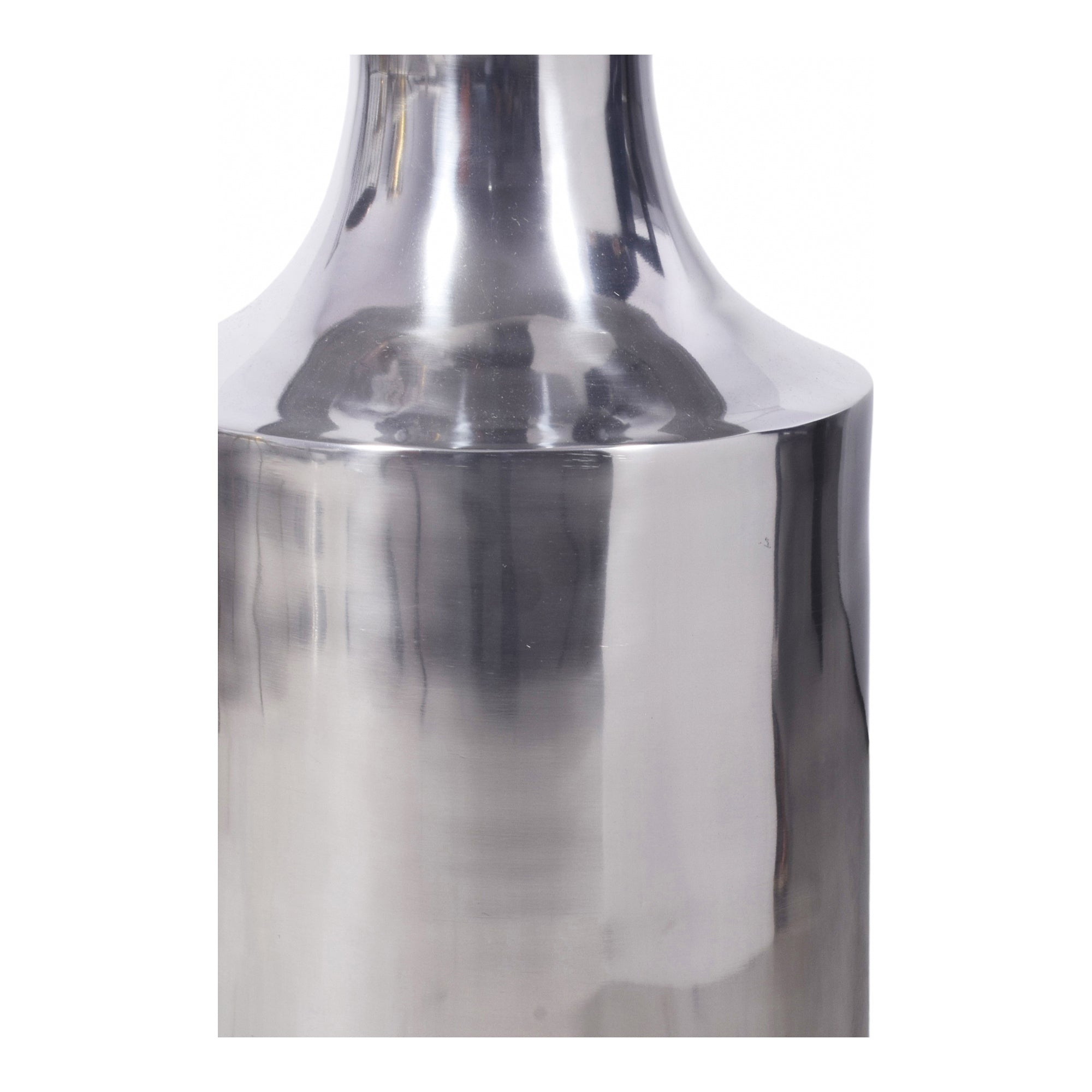 Rassa Accent Table Polished Silver