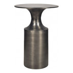 Rassa Accent Table Polished Zinc