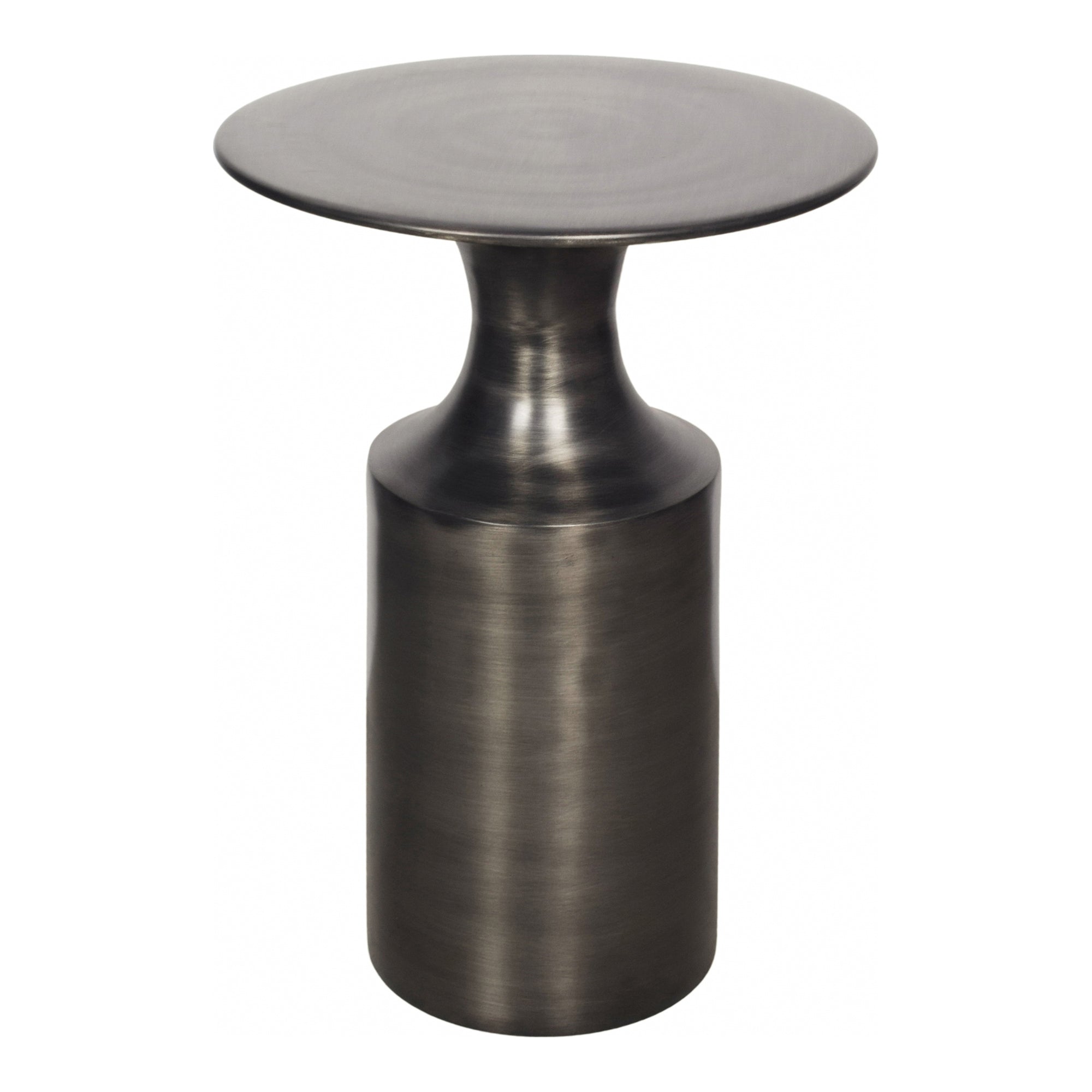 Rassa Accent Table Polished Zinc