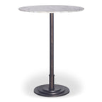Tori Outdoor Bar Table White Marble