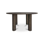 Deacon Outdoor Dining Table Deep Bronze