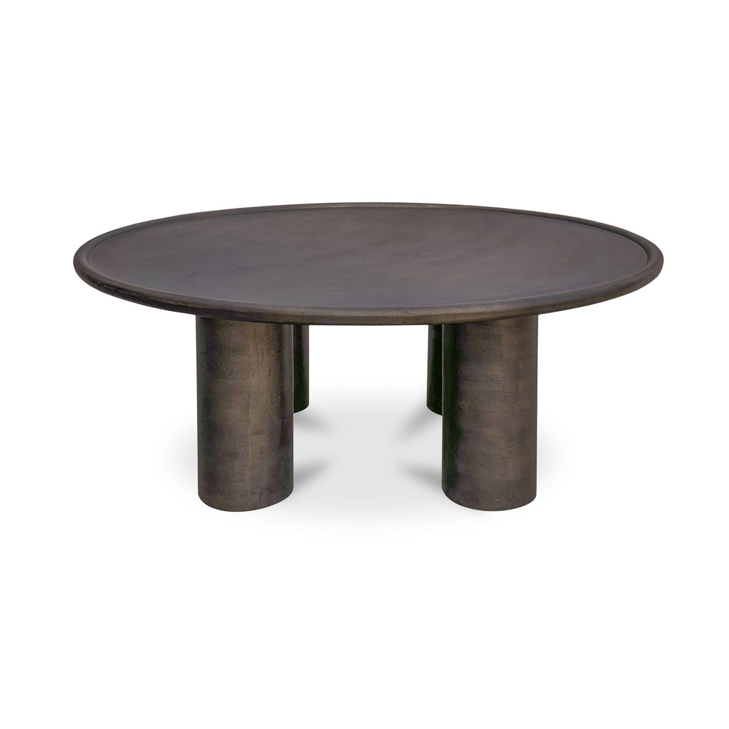 Deacon Outdoor Coffee Table Deep Bronze