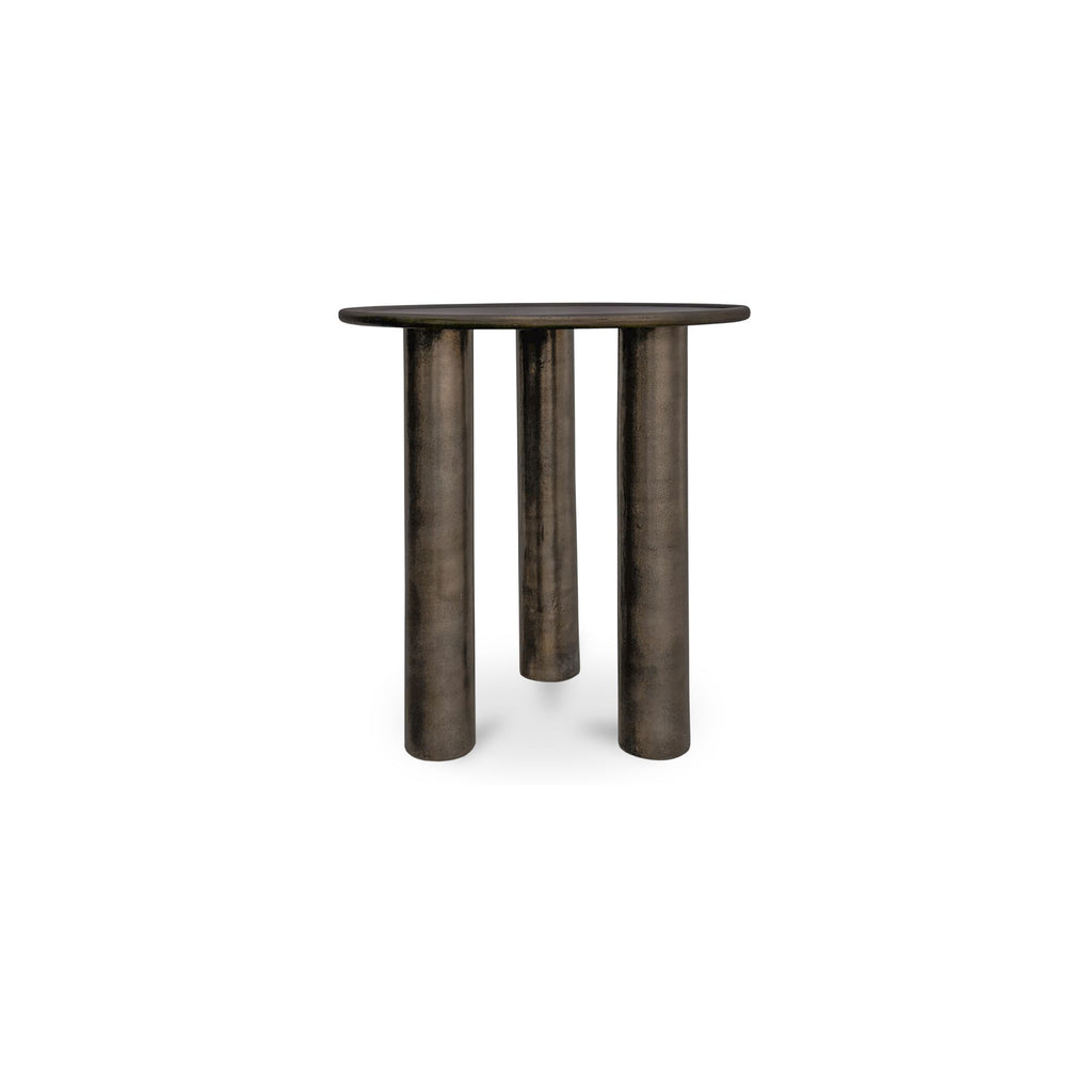 Deacon Outdoor Side Table Deep Bronze